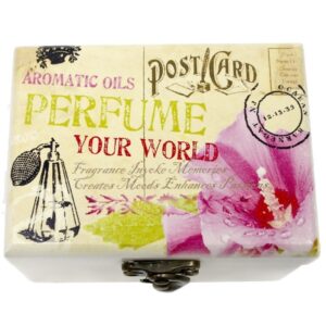 Caixa de aromaterapia para 06 óleos