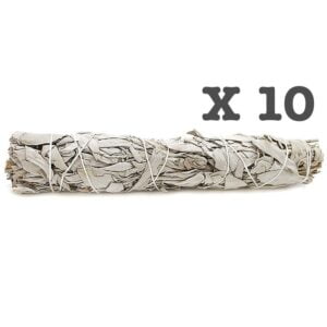 Tocha de Sálvia Branca 22Cm (10 Unidades)