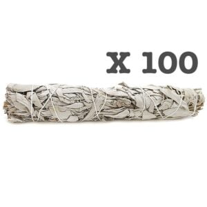 Tocha de Sálvia Branca 22Cm (100 Unidades)