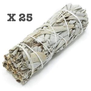 Tocha de Sálvia Rústica 15cm (25 Unidades)