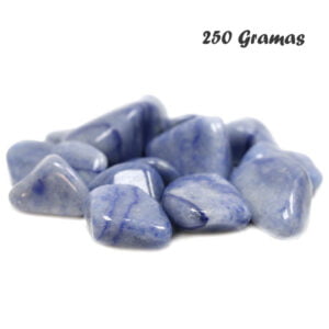 Pedra Rodada Quartzo Azul (250 Gramas)