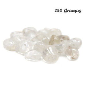Pedra Rodada Quartzo Cristal (250 Gramas)