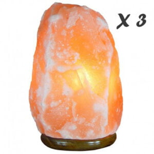 Candeeiro de Sal dos Himalaias - 5 a 7 Kg (x3)