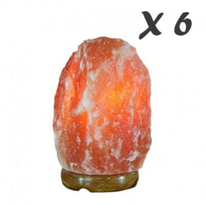 Candeeiro de Sal dos Himalaias - 1,3 a 2 Kg (x6)