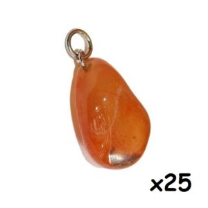 Pendente Ágata Cornalina (x25)