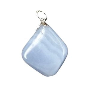 Pendente calcedônia