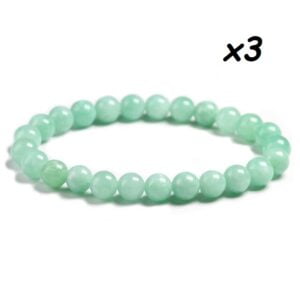Pulseira Jade (6mm) x3