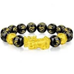 Pulseira Pixiu Obsidiana (8mm)