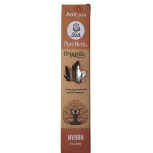 Incenso Orgânico SGA - MYRRH