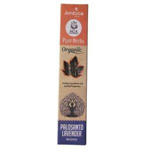 Incenso Orgânico SGA - PALOSANTO&LAVENDER
