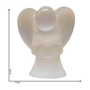 Anjo de Selenite M 10cm