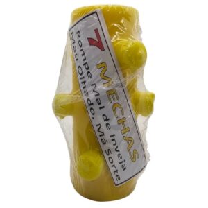 Vela de 7 Mechas Amarela