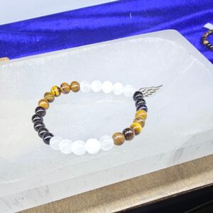 Pulseira dos Três Amuletos - Angel Wing