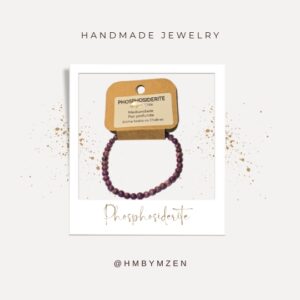 Pulseira Phosposiderite 4mm