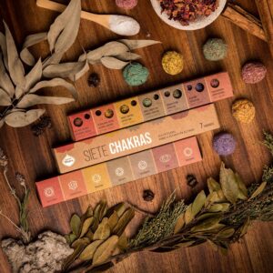 Bombita Defumacão Activada 7 Chakras