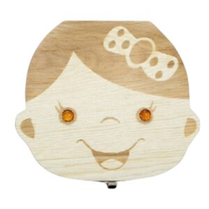 Caixa de Madeira - Menina Âmbar