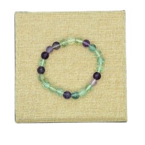 Pulseira de Fluorite - Qualidade Extra (8mm)