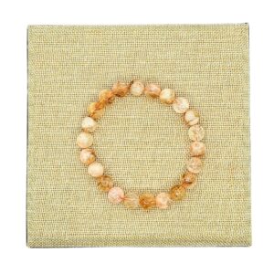 Pulseira de Citrino - Qualidade Extra (8mm)