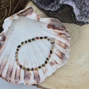 Pulseira de Turmalina Melancia