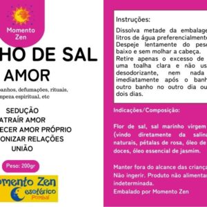 Banho de Sal Amor
